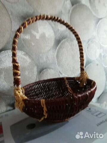 Корзина плетеная
