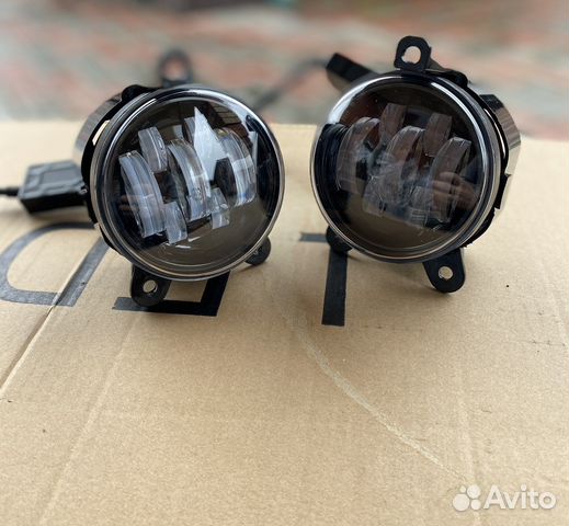 Противотуманные фары Led Приора 70w желто/белые