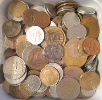 Обмен иностранными монетами