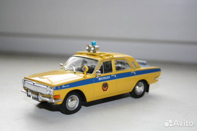 Газ 24 волга милиция масштаб 1/43