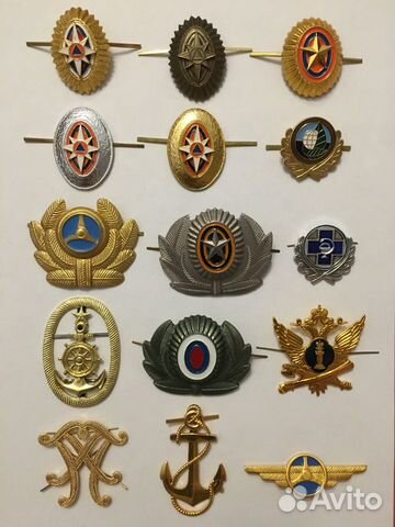 Кокарды мчс и другие