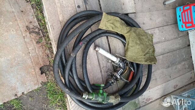 Кран заправочный. шлангом масло стойкий купить в Аксае | Запчасти | Авито