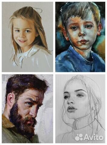 Роспись, картины, фотофоны, портреты на заказ