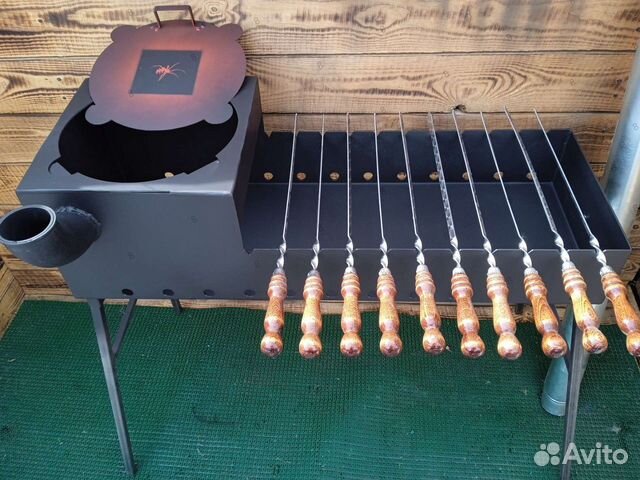 Мангал с подказанником 3мм