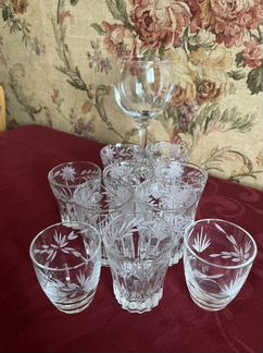 Рюмки фужеры