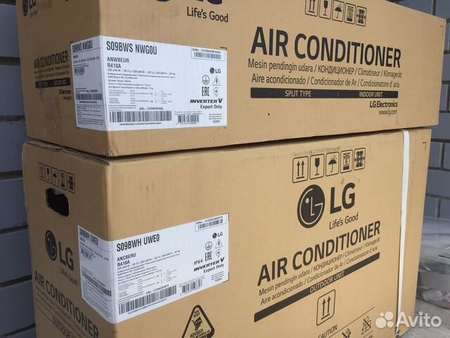 Новая инверторная сплит система lg