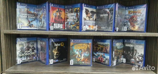 Игры для приставок ps4