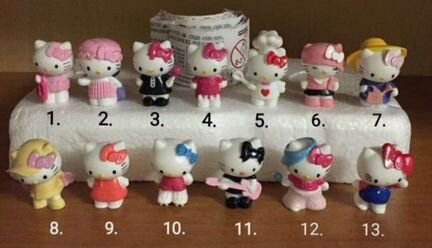 Игрушки из киндер-сюрпризов разные 6