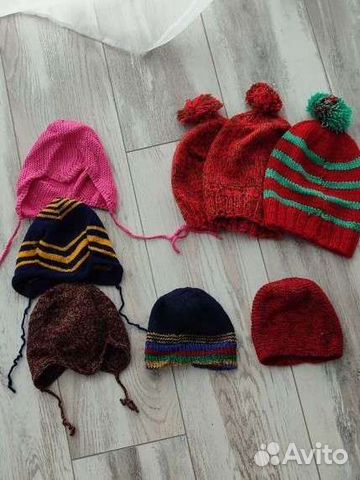 Шапка вязаная детская