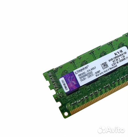 Оперативная память Kingston KVR13R9S4K4/16I 16GB