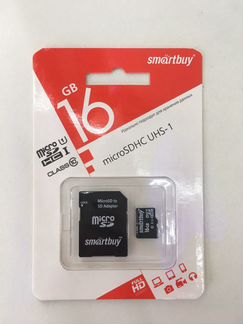Карта памяти MicroSD 16gb