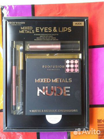 Подарочки от profusion. 2 набора+палитра 12оттенко