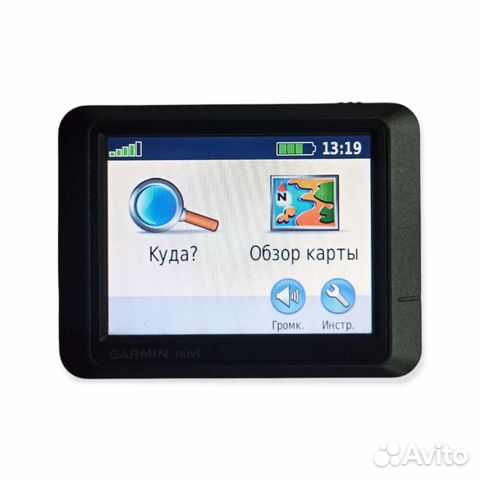 GPS навигатор Garmin Nuvi 205