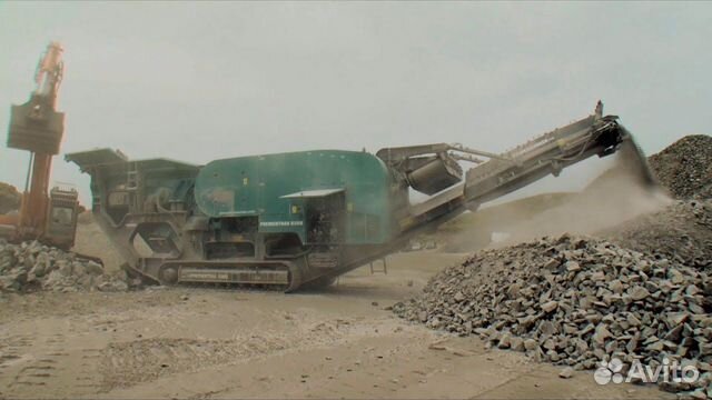 Аренда Щековой дробилки 250 тонн час