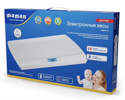 Электронные детские весы Maman sbbc216