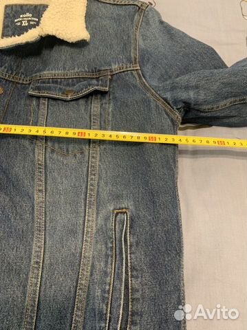 Куртка джинсовая с мехом Zolla мужская (50-52р)