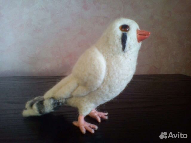 Зебровая амадина игрушка