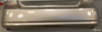 Бампер chevrolet lacetti задний седан бежевый