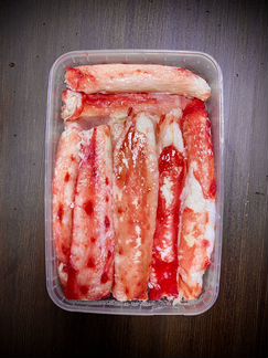 Мясо краба первая фаланга салат