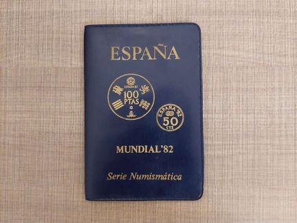 Испания набор из 6 монет 1980 1980-82