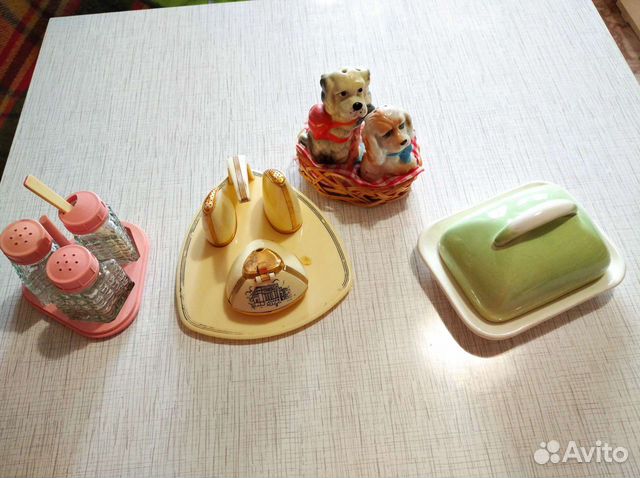 Солонка и перечница СССР