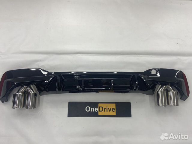 Диффузор для BMW 5 G30 CS + насадки