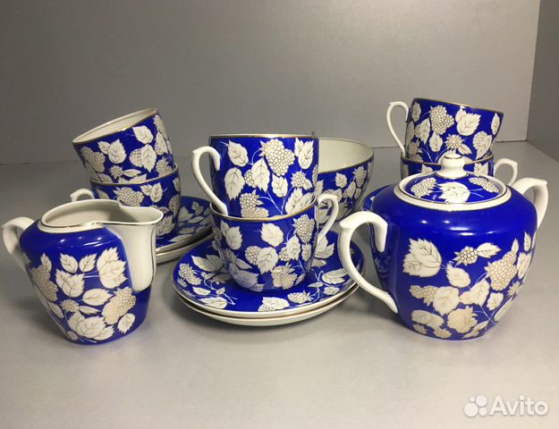 Сервиз чайный Песочное. 1957г. люкс