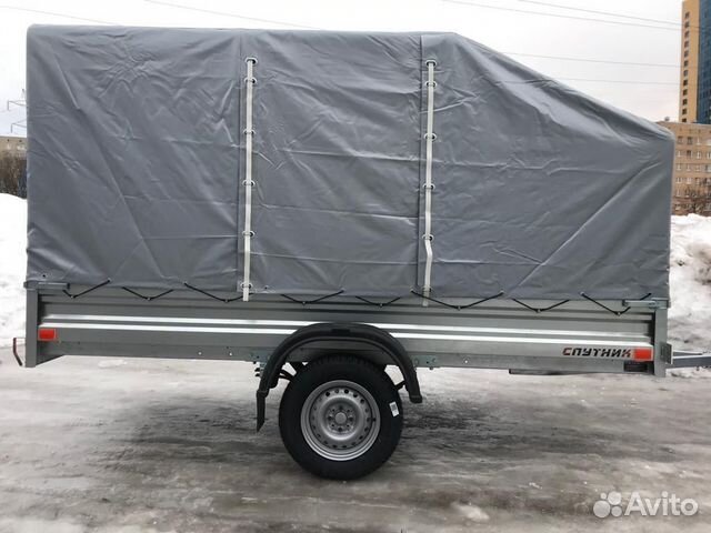 Прицеп легковой самосвал 3,0х1,5 с тентом Аэро