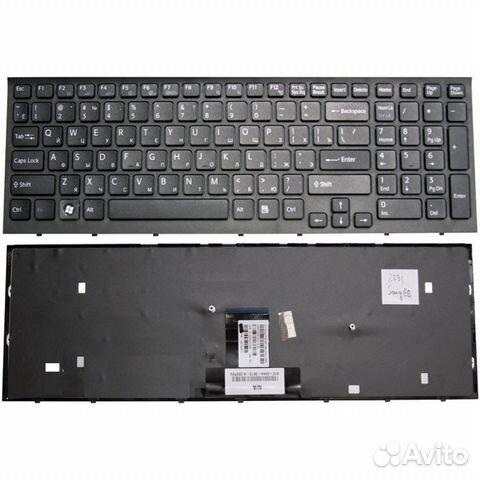 Клавиатура чёрная Sony MP-09L23SU-886, 148792871