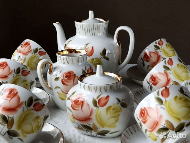 Чайный сервиз лфз СССР 
