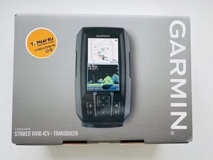 Эхолот Garmin striker 4cv vivid + tranducer новый