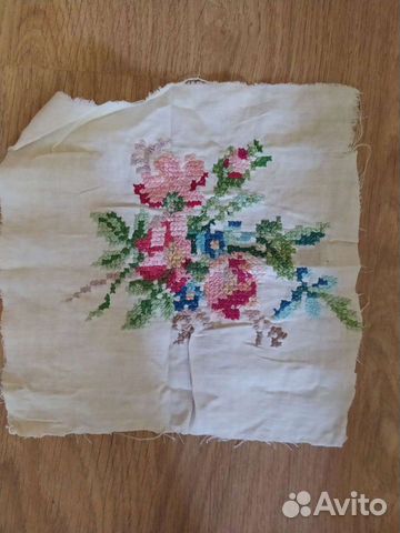 Вышивка крестиком раритет