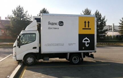 Брендированние Грузовых оклейка яндекс Такси Go