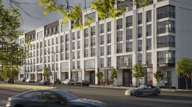 3-к. квартира, 89,4 м², 4/6 эт.