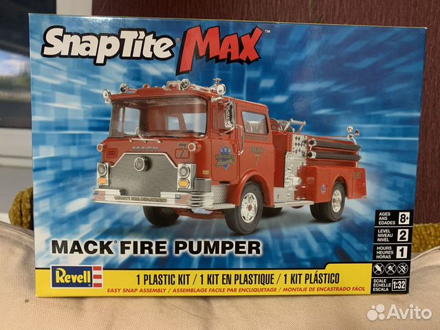 Сборная модель Пожарная машина
