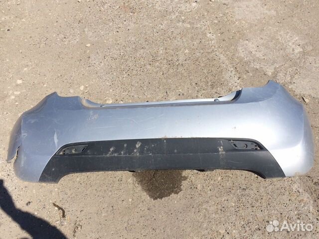 Бампер задний Chevrolet Spark M300 под пайку