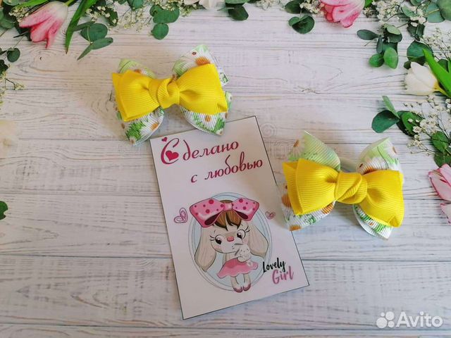 Резинки для волос ручной работы