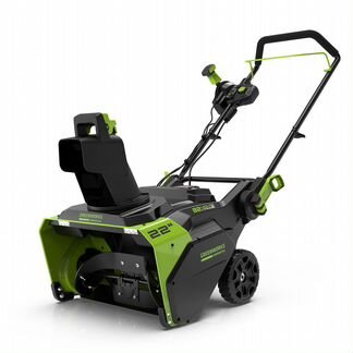Снегоуборщик аккумуляторный Greenworks 82V