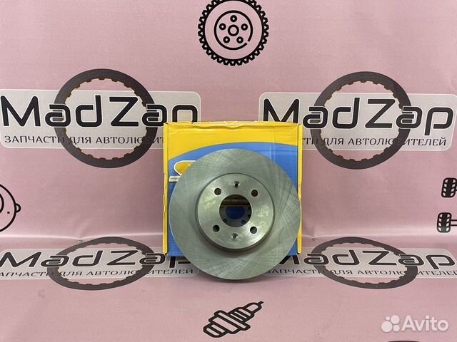 Диск тормозной передний Solaris Rio 2010-2022