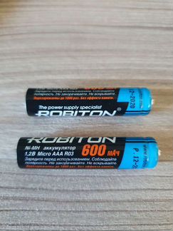 Аккумуляторные батарейки мизинчиковые ааа