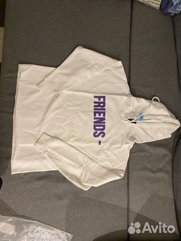 Vlone Hoodie purple logo