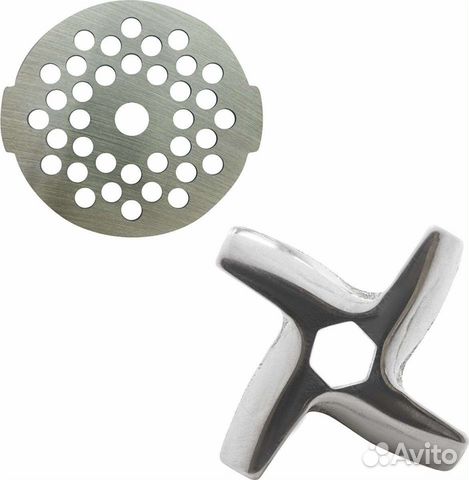 Нож и решетка к электромясорубке