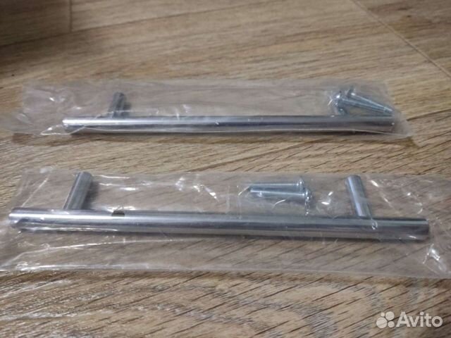 Ручка-рейлинг матовый хром