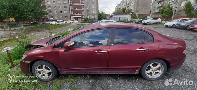 Honda Civic 1.8 AT, 2007, битый, 170 000 км