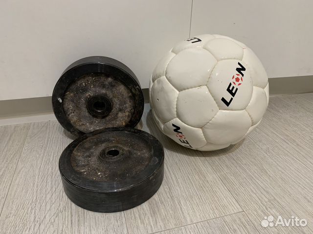 Спортивные блины (общий вес 10,6кг) цена за оба