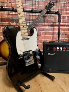 Электрогитара Telecaster + комбик (комплект)