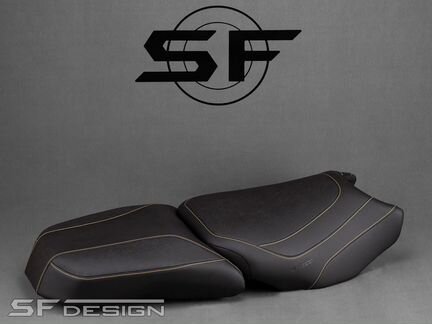 Сиденье для BMW R1250GS Yellow Marking Black Cards