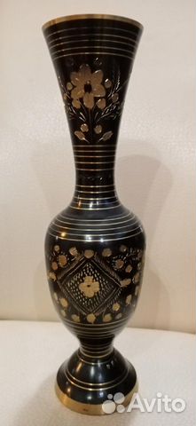 Ваза индия латунь