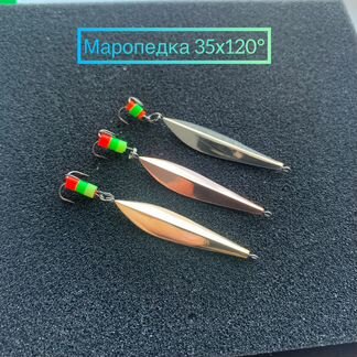 Зимние блесны маропедки и листики (ручная работа)