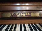 Пианино F. Welzel (Breslau) 1940 года объявление продам